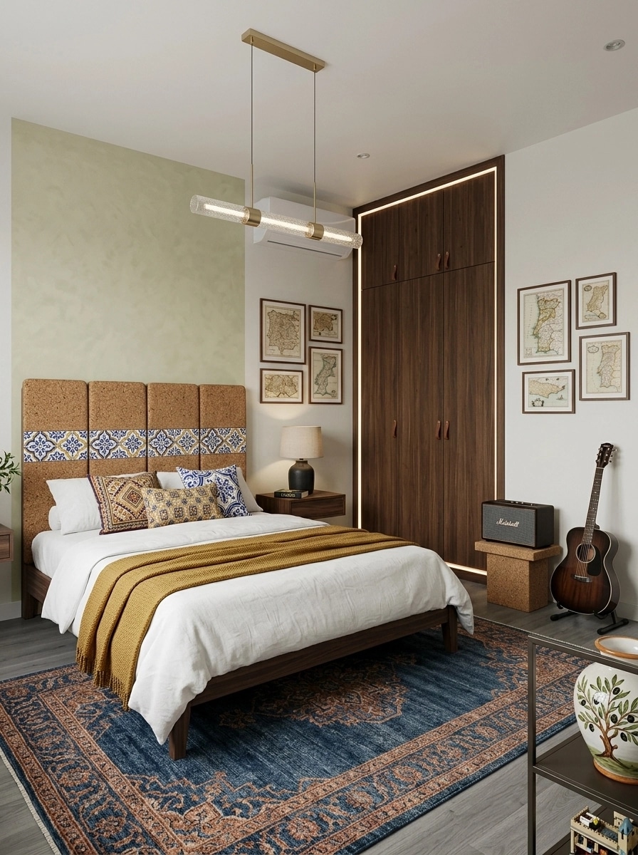 Portuguese Modern Chambre design — interior photo by GenRoom AI