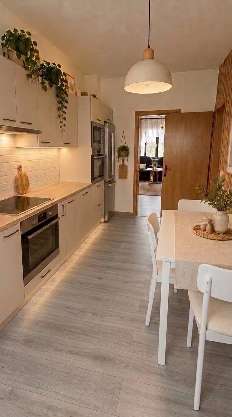 Interior design in Scandinavian style — Kitchen by GenRoom AI