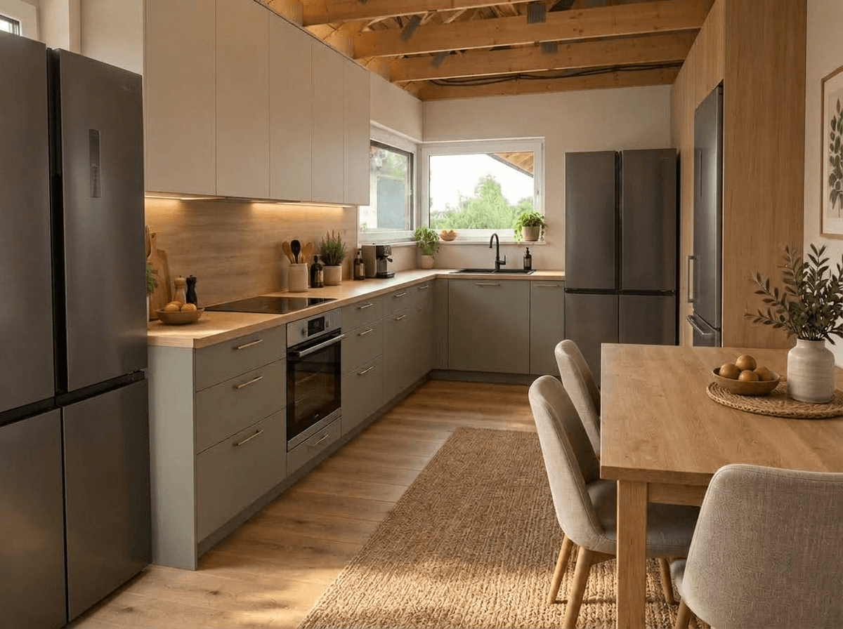 Kitchen interior in no_style style — photo by GenRoom AI