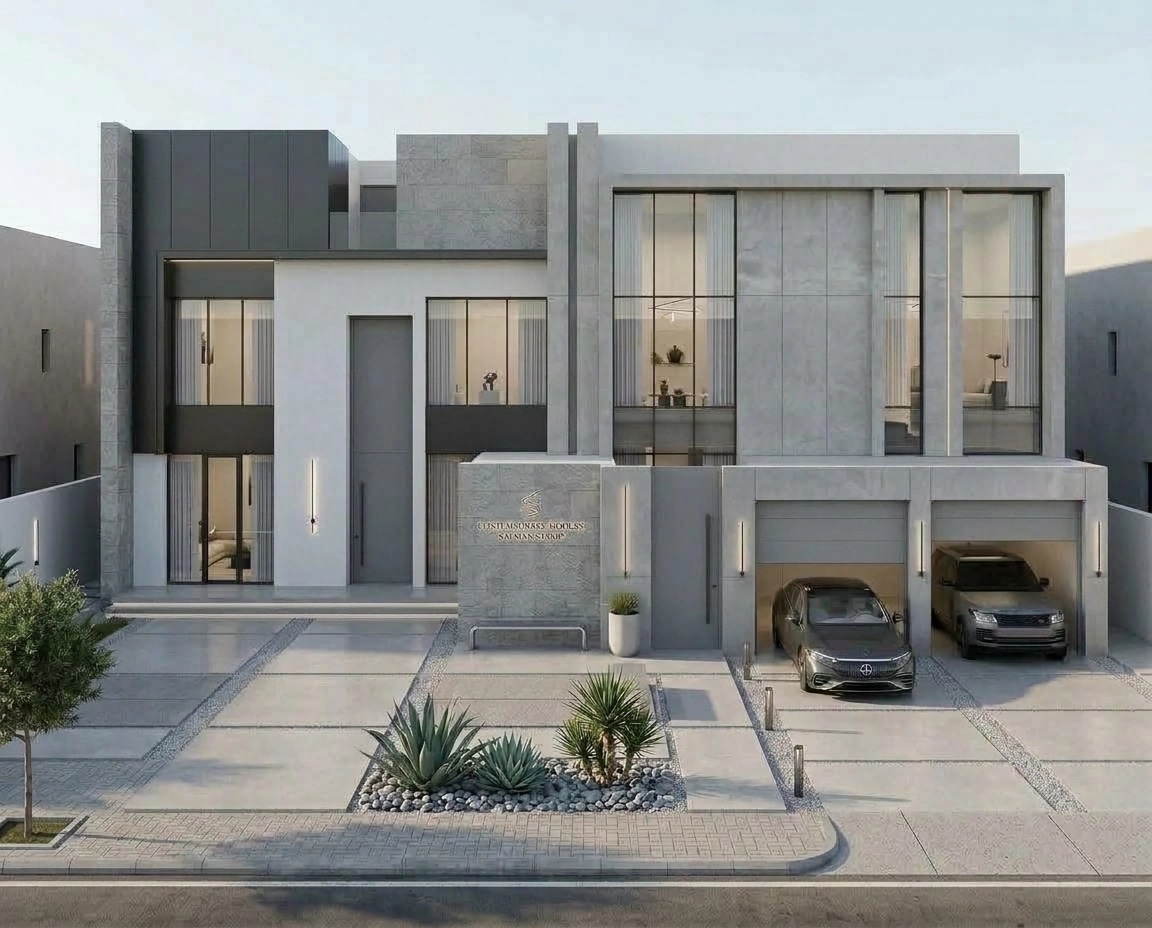 Minimalist Facade Facade design — facade photo by GenRoom AI