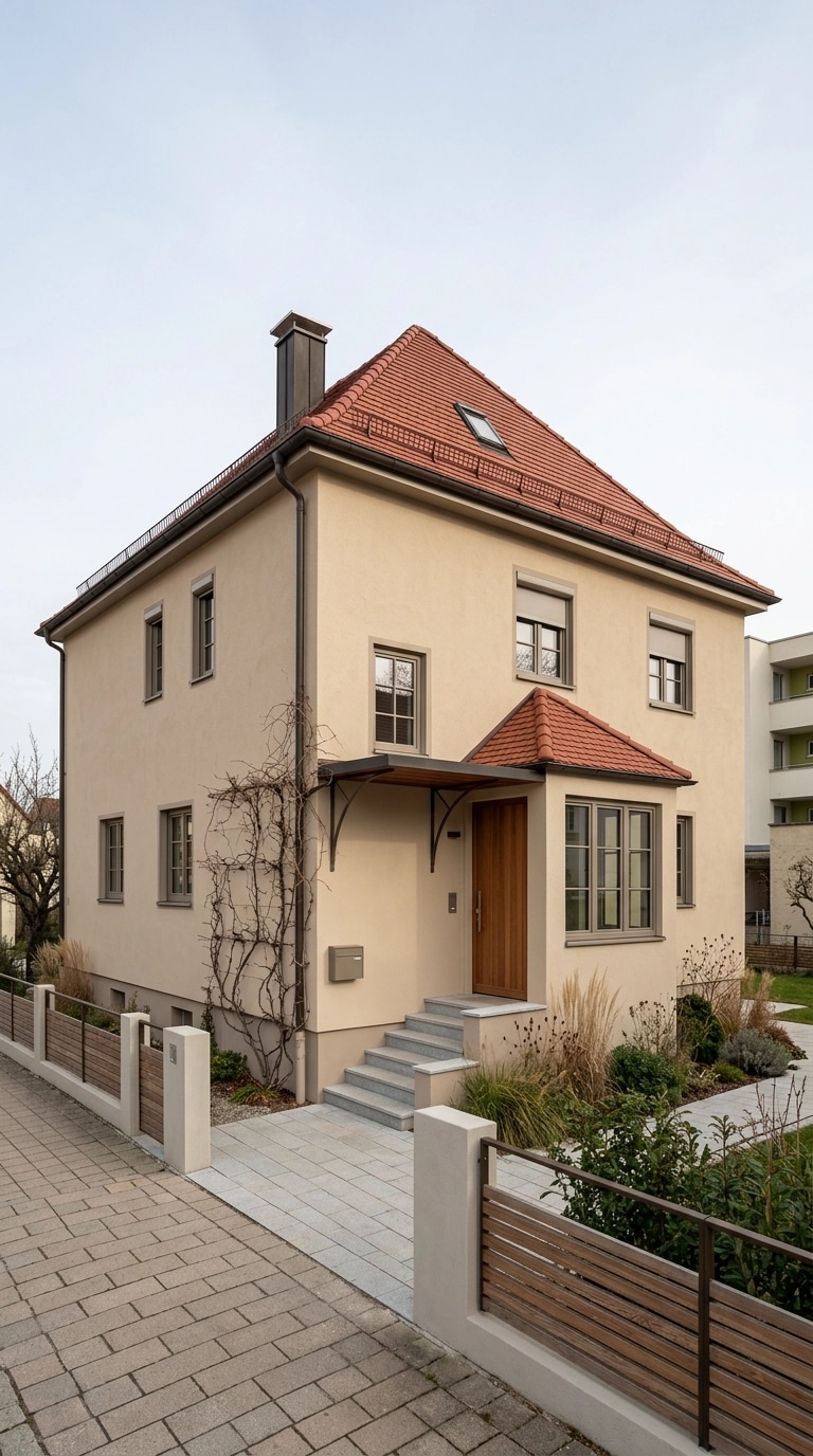 Scandinavian Facade Facade design — facade photo by GenRoom AI