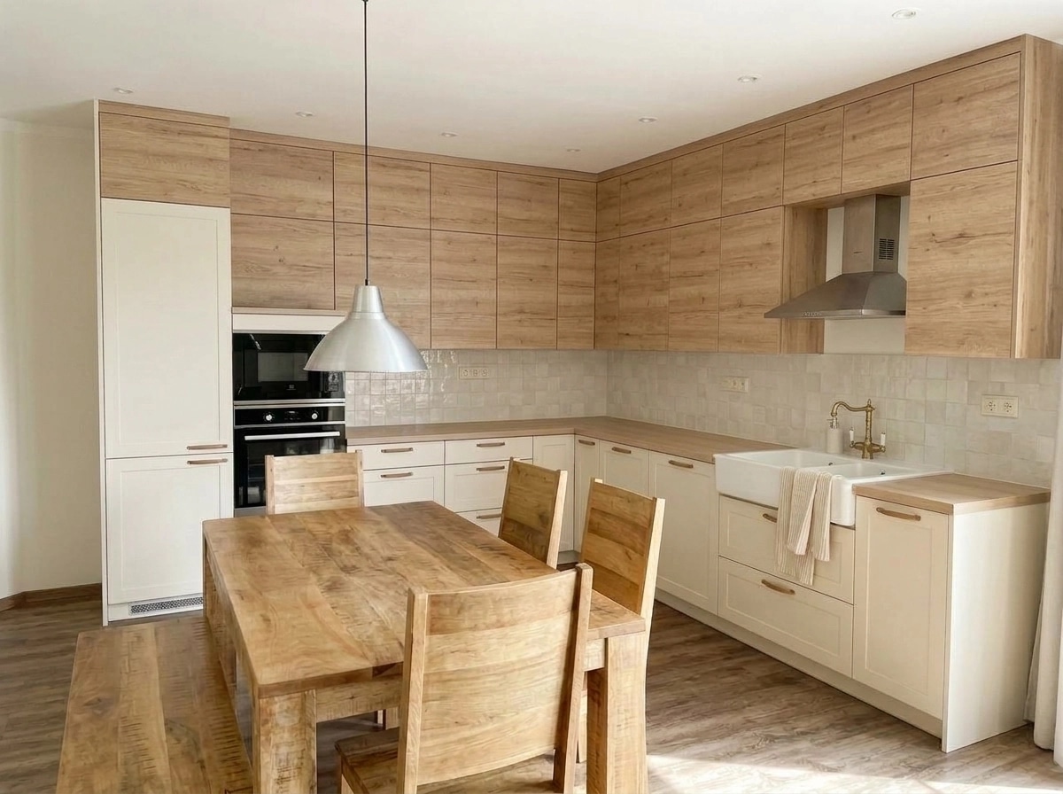 Kitchen interior in no_style style — photo by GenRoom AI