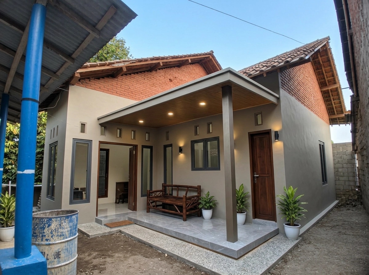 Yard design in no_style style — photo by GenRoom AI
