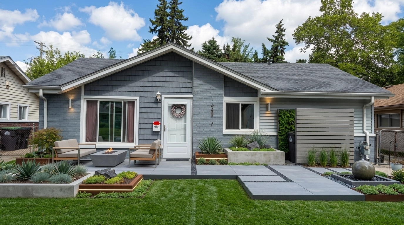 Contemporary Yard Yard design — yard photo by GenRoom AI