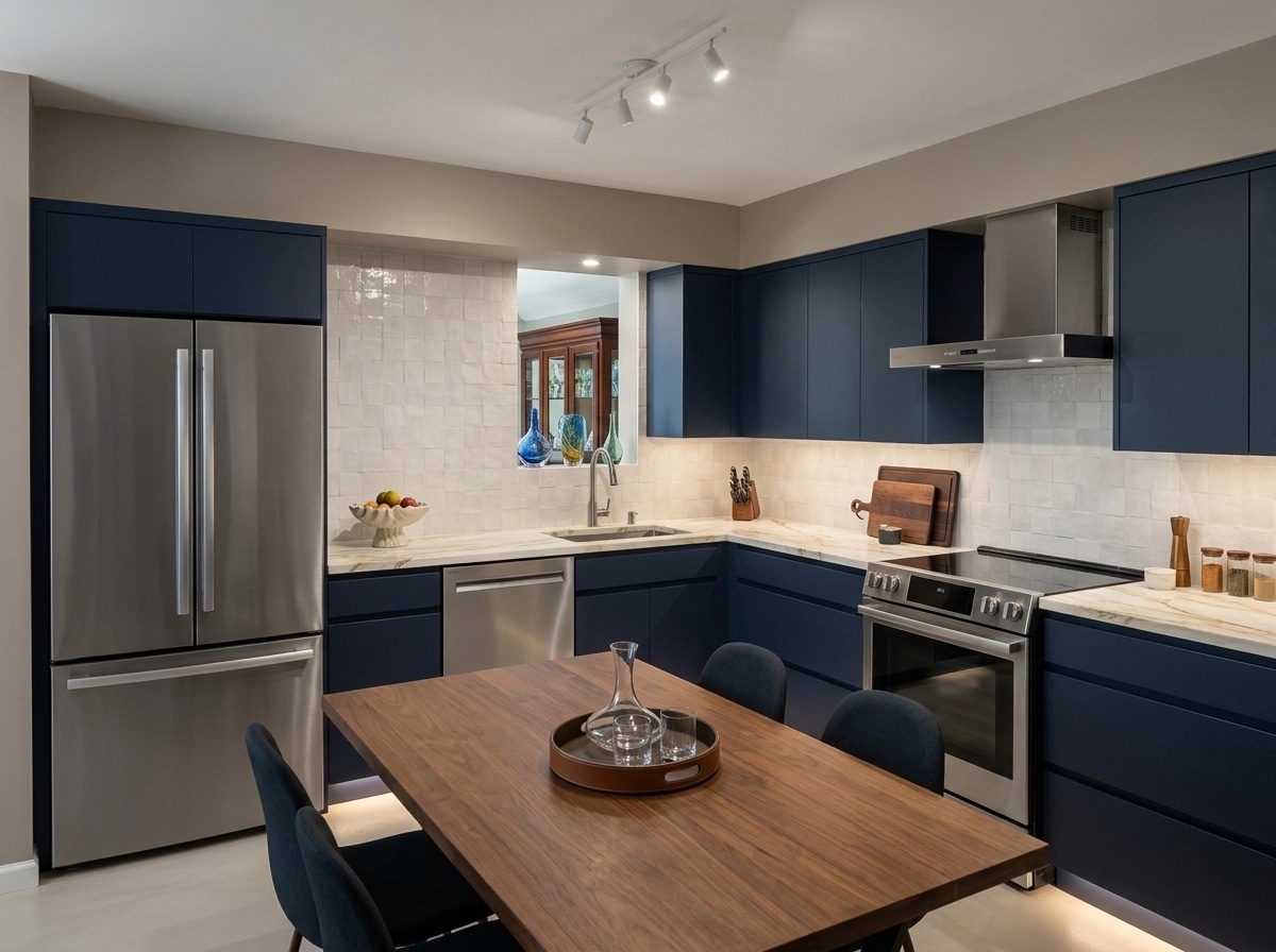 Kitchen interior in no_style style — photo by GenRoom AI