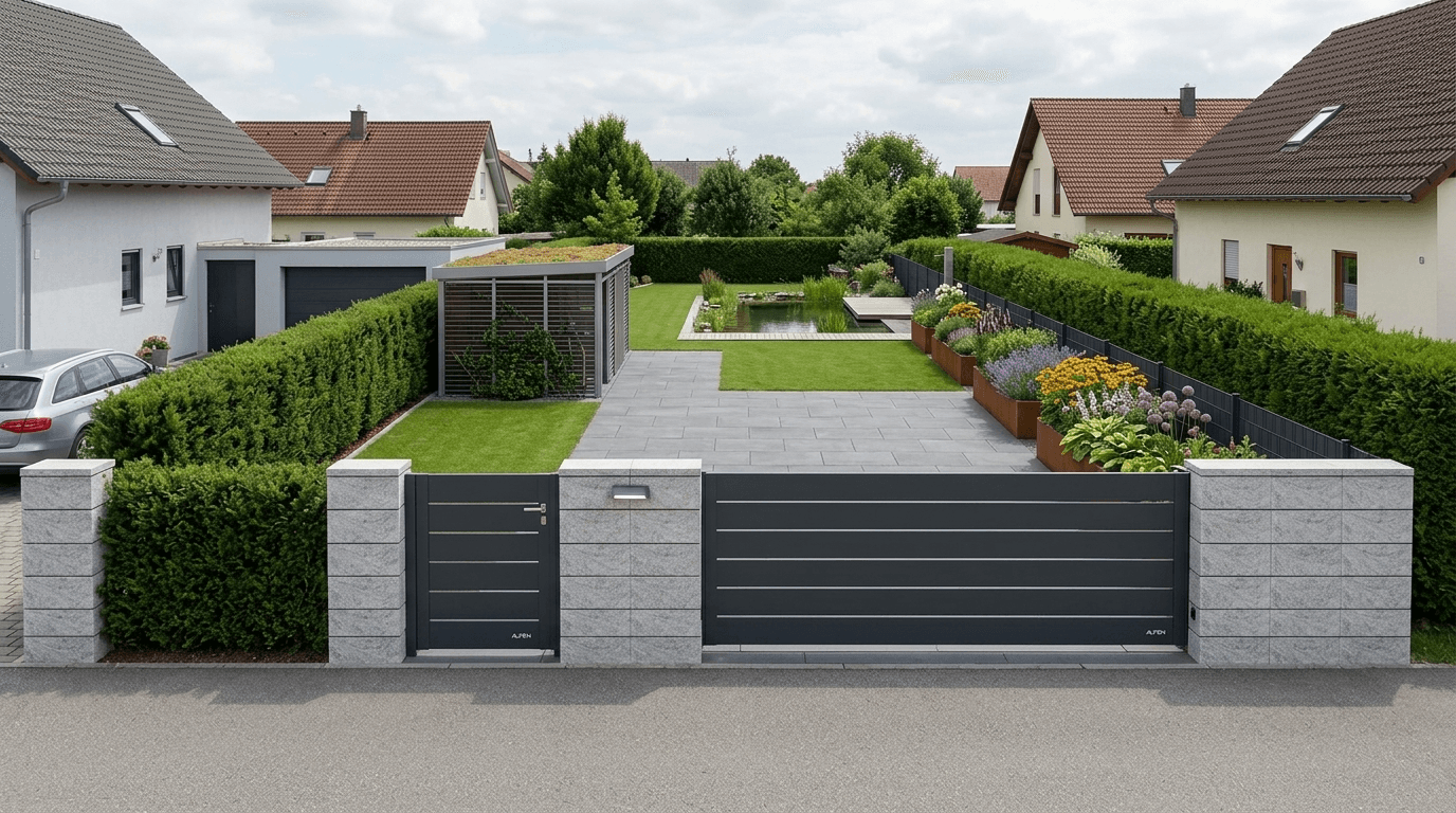 Yard design in no_style style — photo by GenRoom AI