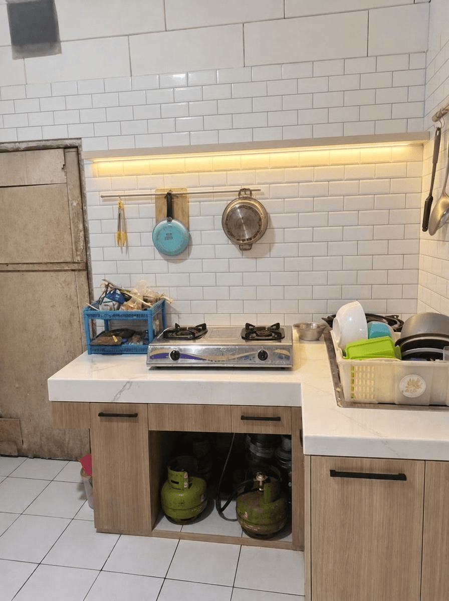 Kitchen interior in no_style style — photo by GenRoom AI