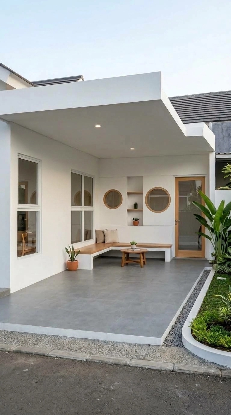 Facade design in Minimalist Facade style — Facade by GenRoom AI