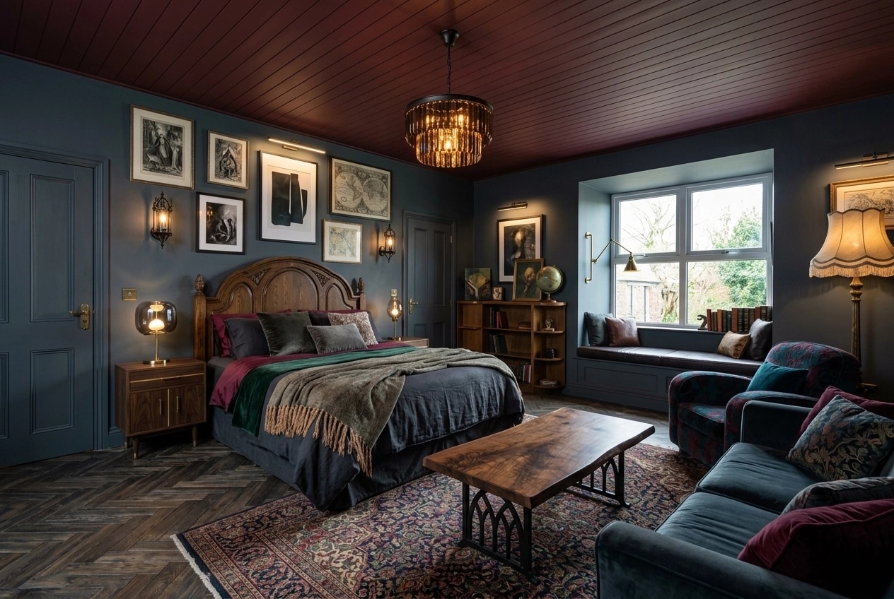 Interior design in Eclectic style — Living Room by GenRoom AI