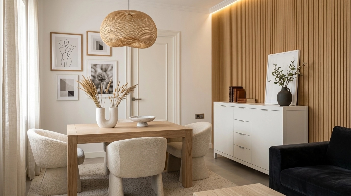 Minimalism Living Room design — interior photo by GenRoom AI