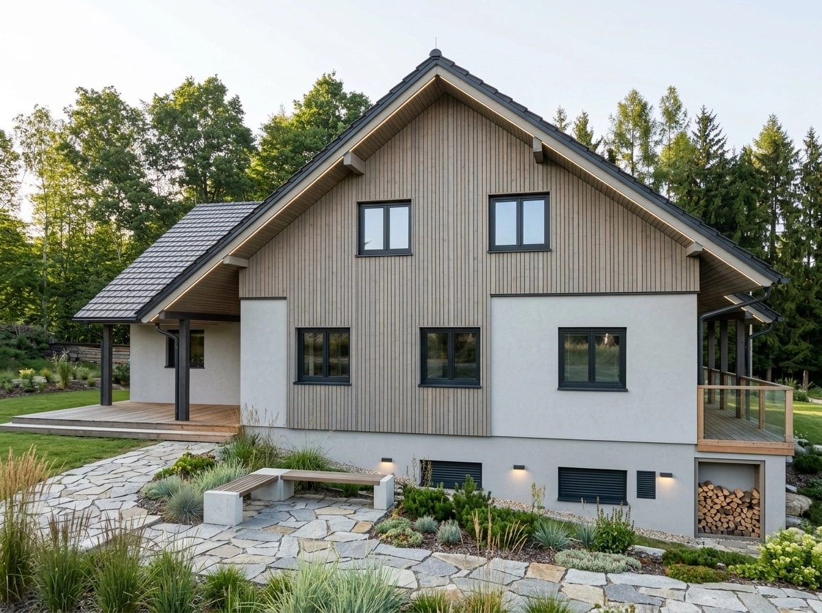Scandinavian Facade Facade design — facade photo by GenRoom AI