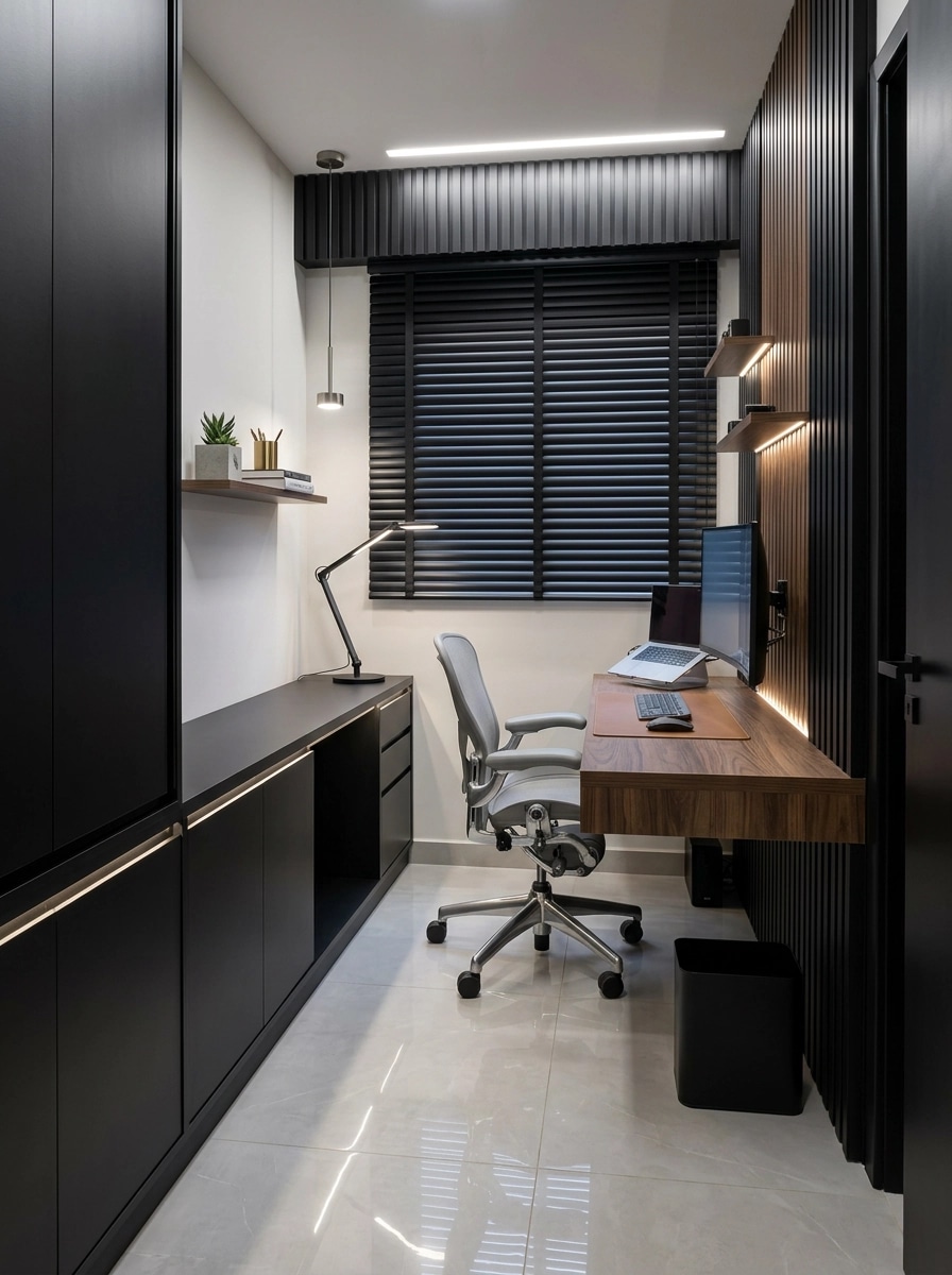 Interior design in Contemporary style — home_office by GenRoom AI