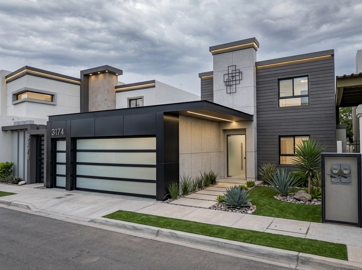 Contemporary Facade Facade design — facade photo by GenRoom AI