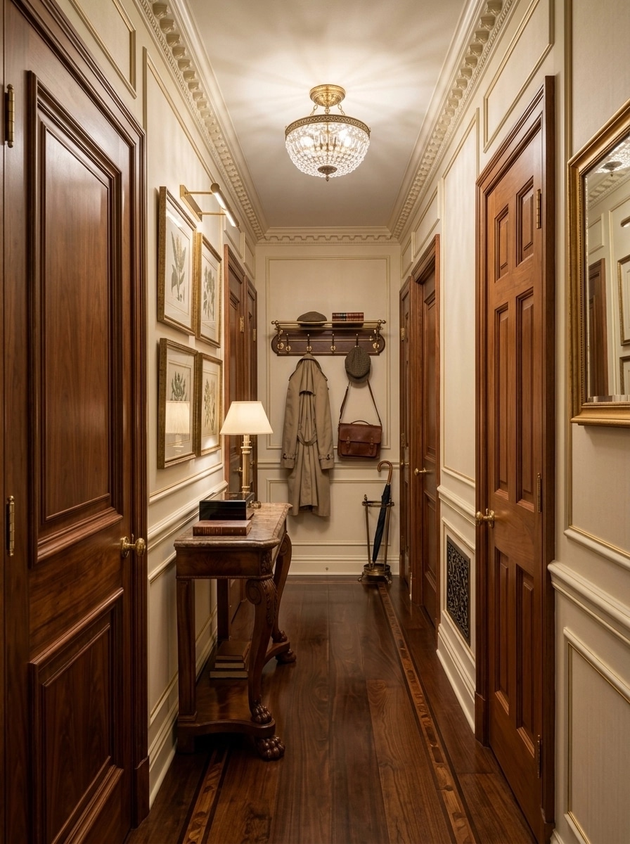 Interior design in Classic style — Hallway by GenRoom AI