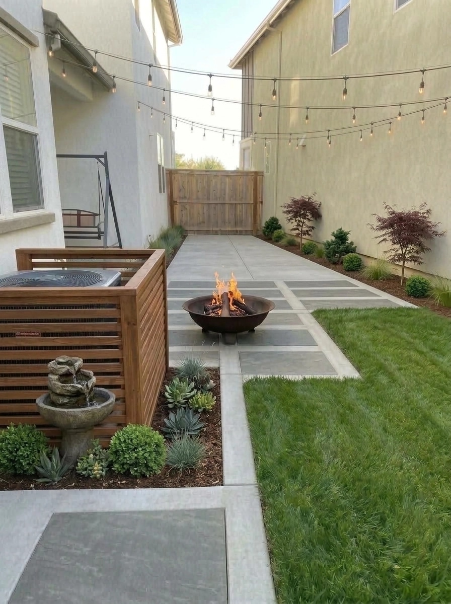 Yard design in no_style style — photo by GenRoom AI
