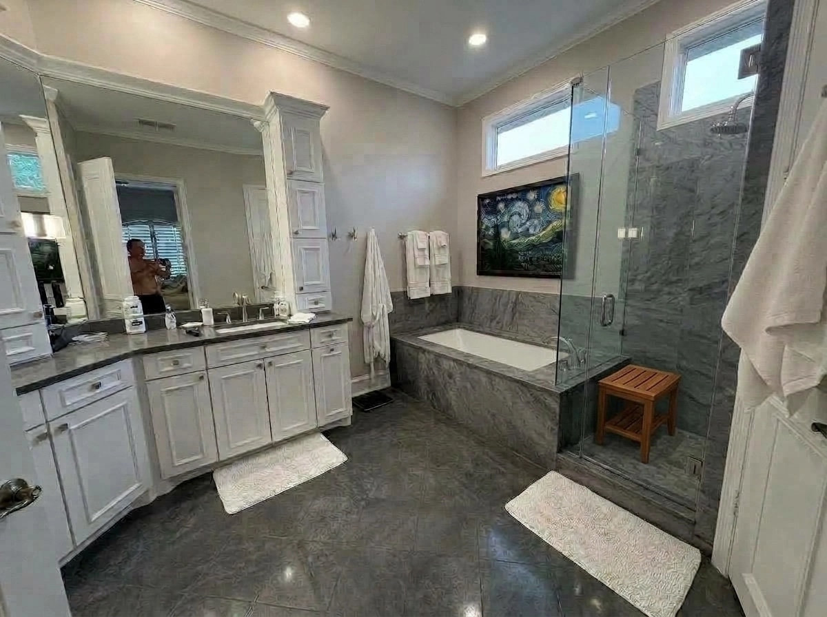 Bathroom interior in no_style style — photo by GenRoom AI