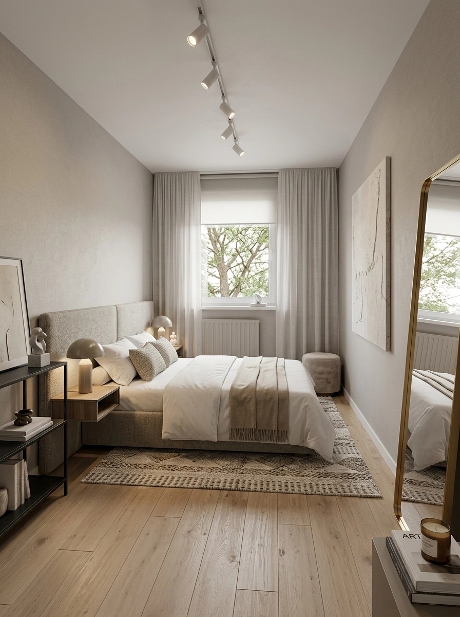 Contemporary Bedroom design — interior photo by GenRoom AI