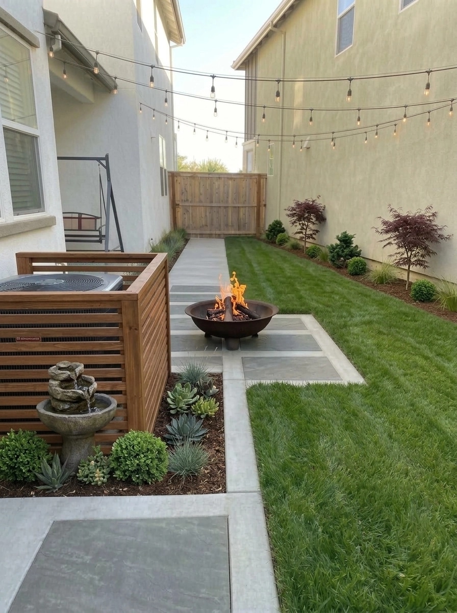 Yard design in no_style style — photo by GenRoom AI