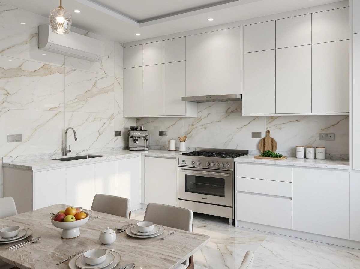 Kitchen interior in no_style style — photo by GenRoom AI