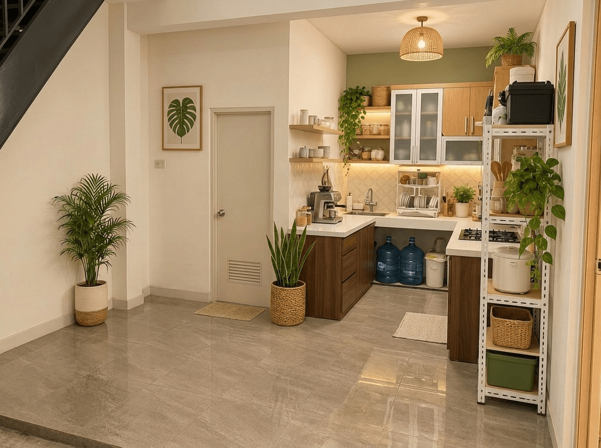 Kitchen interior in no_style style — photo by GenRoom AI