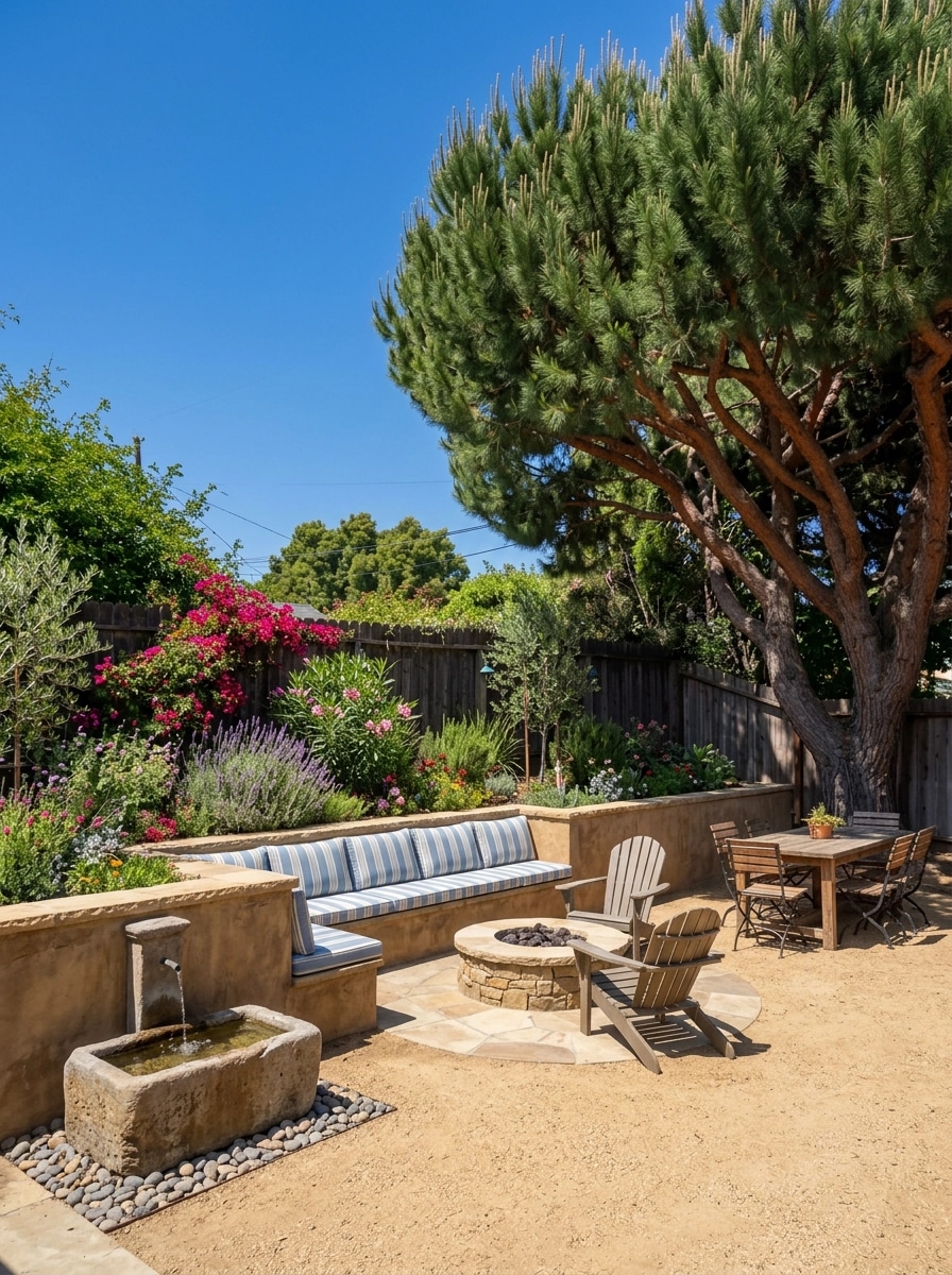 Mediterranean Yard Yard design — yard photo by GenRoom AI