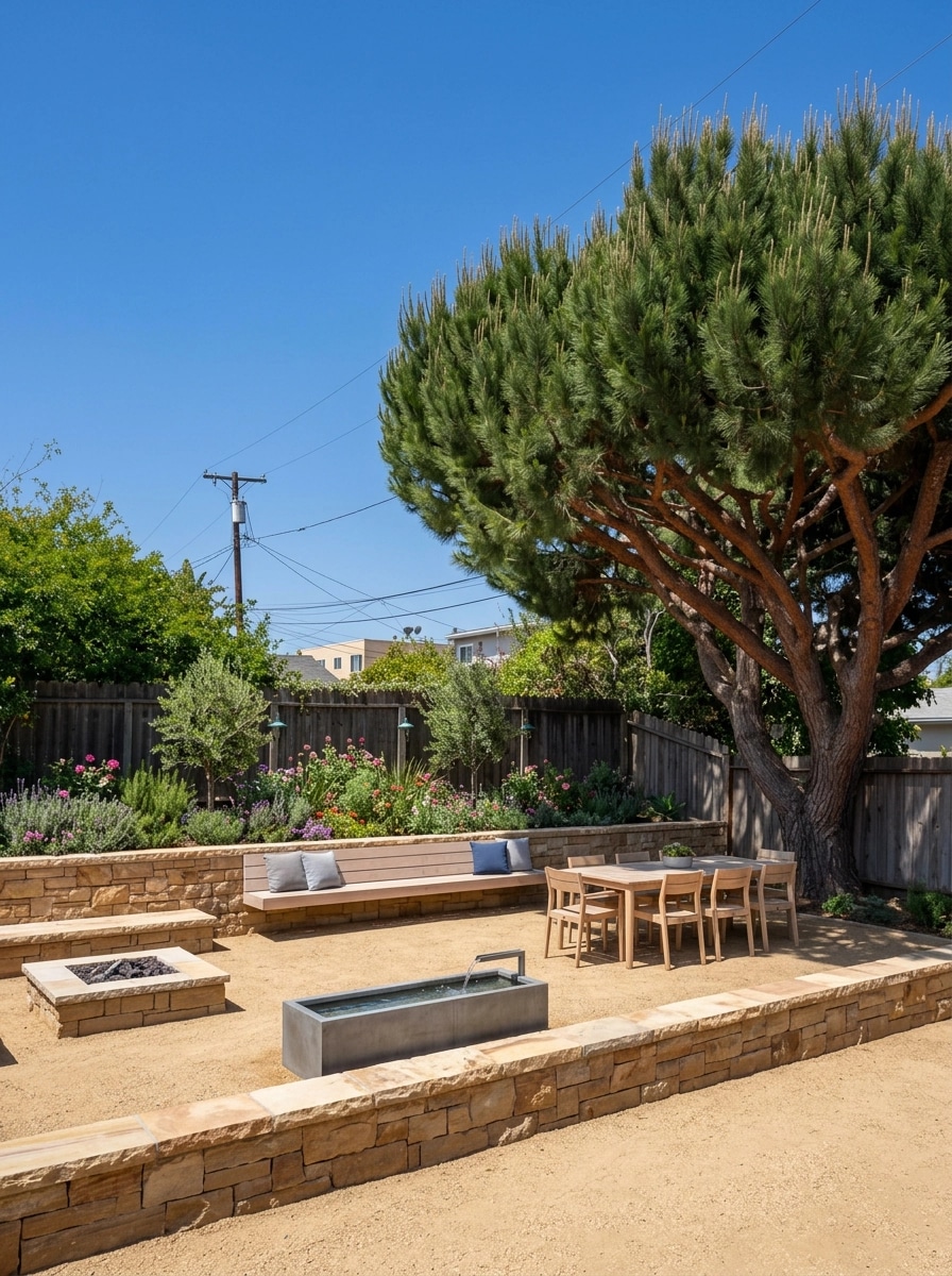Landscape desain di Scandinavian Garden gaya — Halaman oleh GenRoom AI