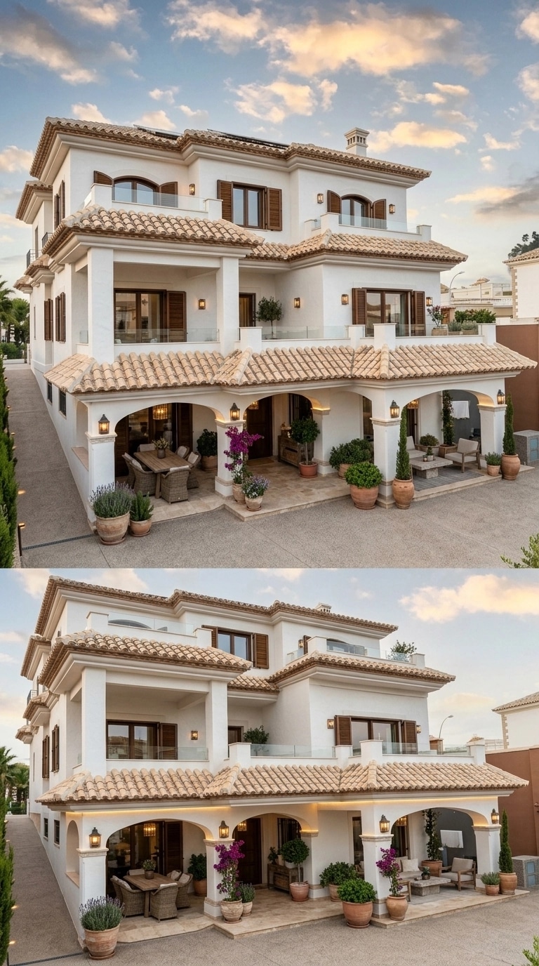 Facade design in Mediterranean Facade style — Facade by GenRoom AI