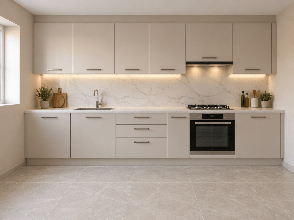 Kitchen interior in no_style style — photo by GenRoom AI