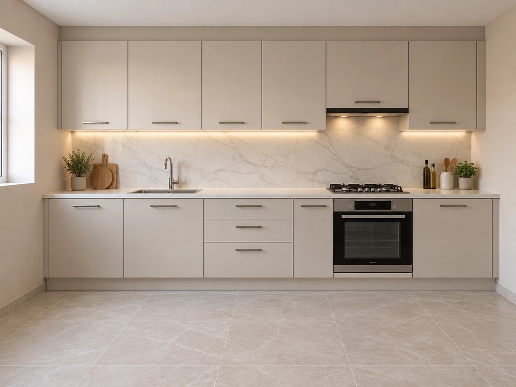Kitchen interior in no_style style — photo by GenRoom AI