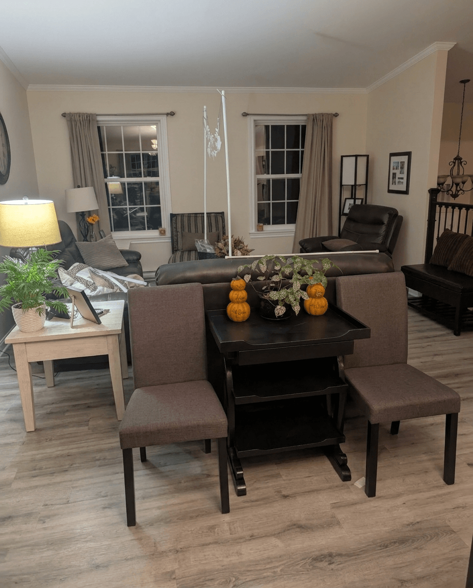 Living Room interior in no_style style — photo by GenRoom AI