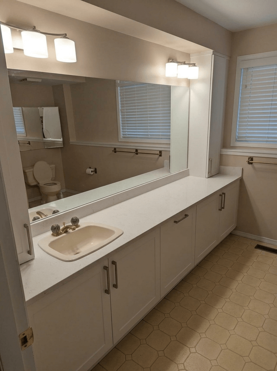 Bathroom interior in no_style style — photo by GenRoom AI