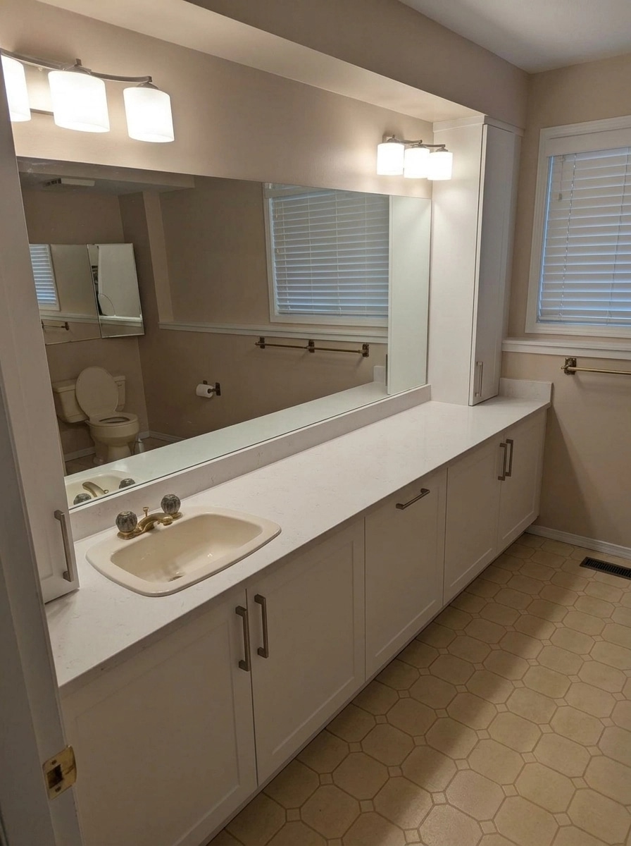 Bathroom interior in no_style style — photo by GenRoom AI