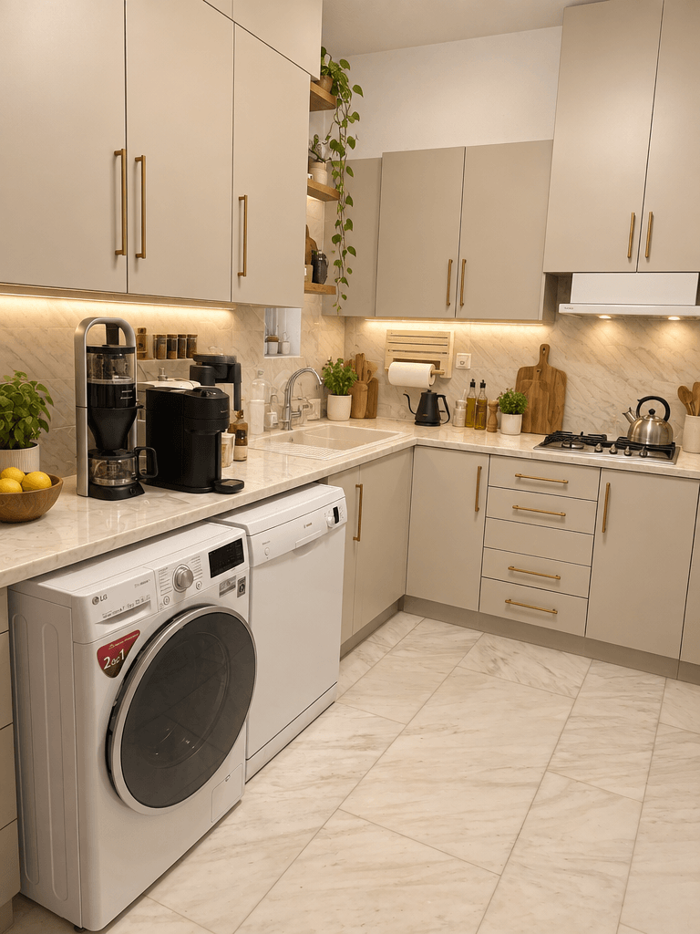Kitchen interior in no_style style — photo by GenRoom AI