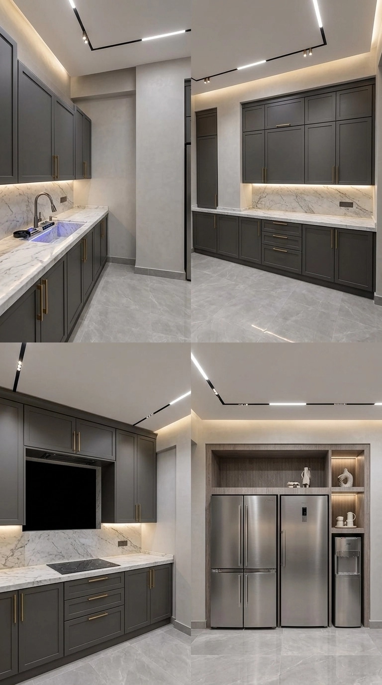 Kitchen interior in no_style style — photo by GenRoom AI