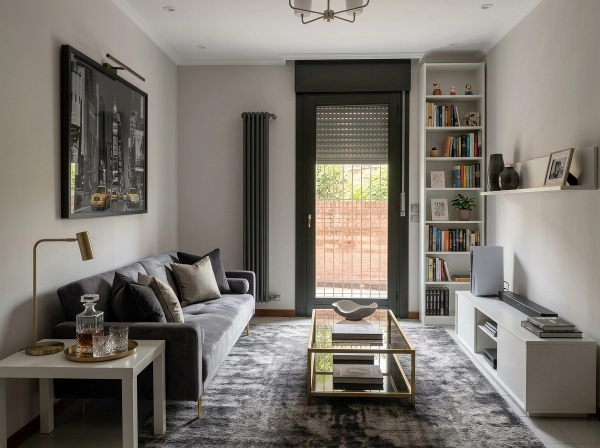 Interior design in Contemporary style — Living Room by GenRoom AI