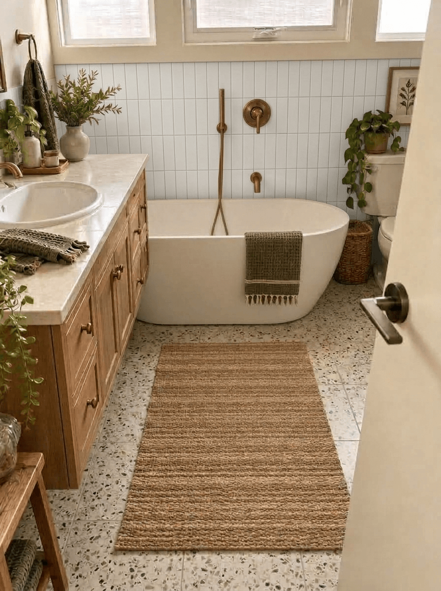 Bathroom interior in no_style style — photo by GenRoom AI