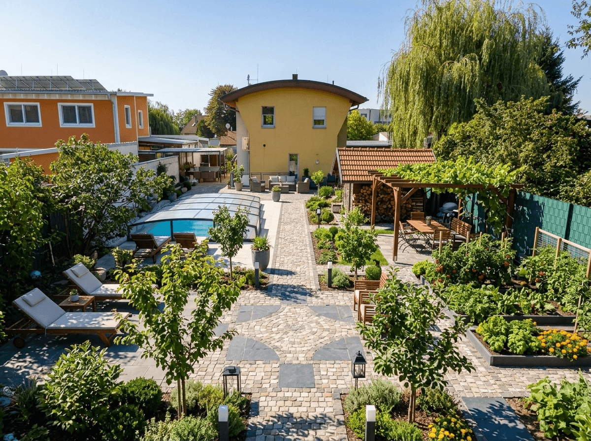 Yard design in no_style style — photo by GenRoom AI