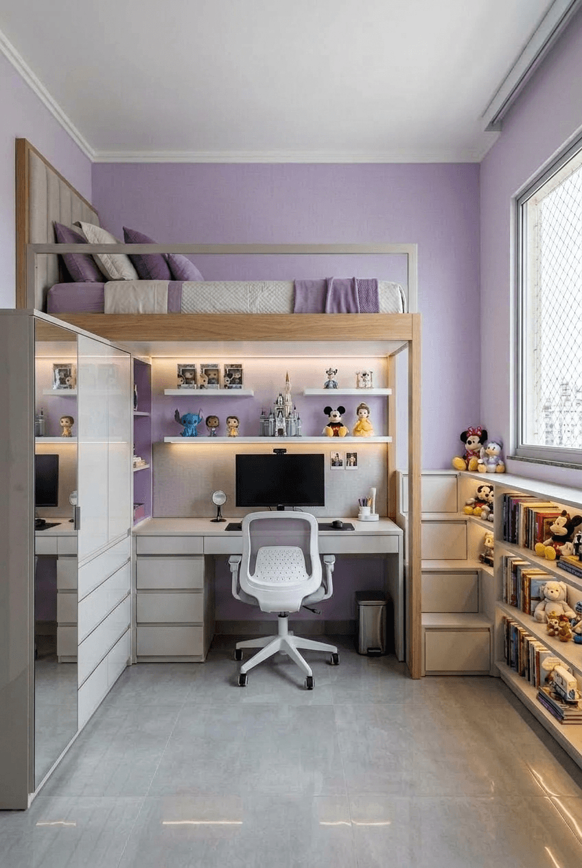 Contemporary Bedroom design — interior photo by GenRoom AI