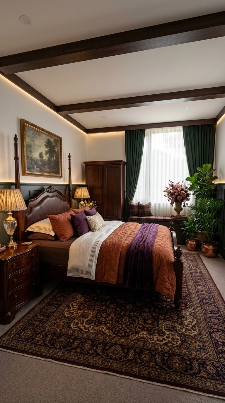 Interior design in British style — Bedroom by GenRoom AI
