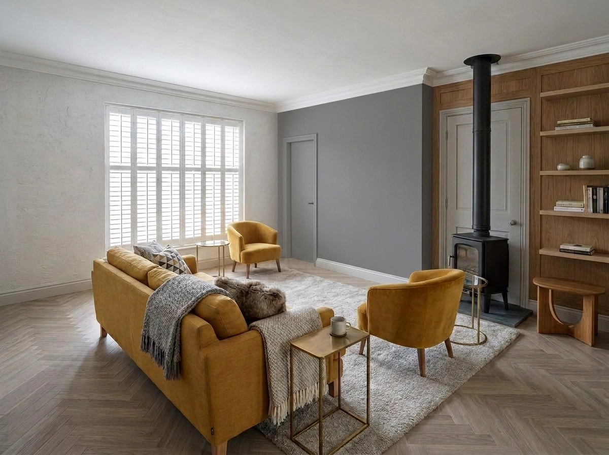 Scandinavian Living Room design — interior photo by GenRoom AI