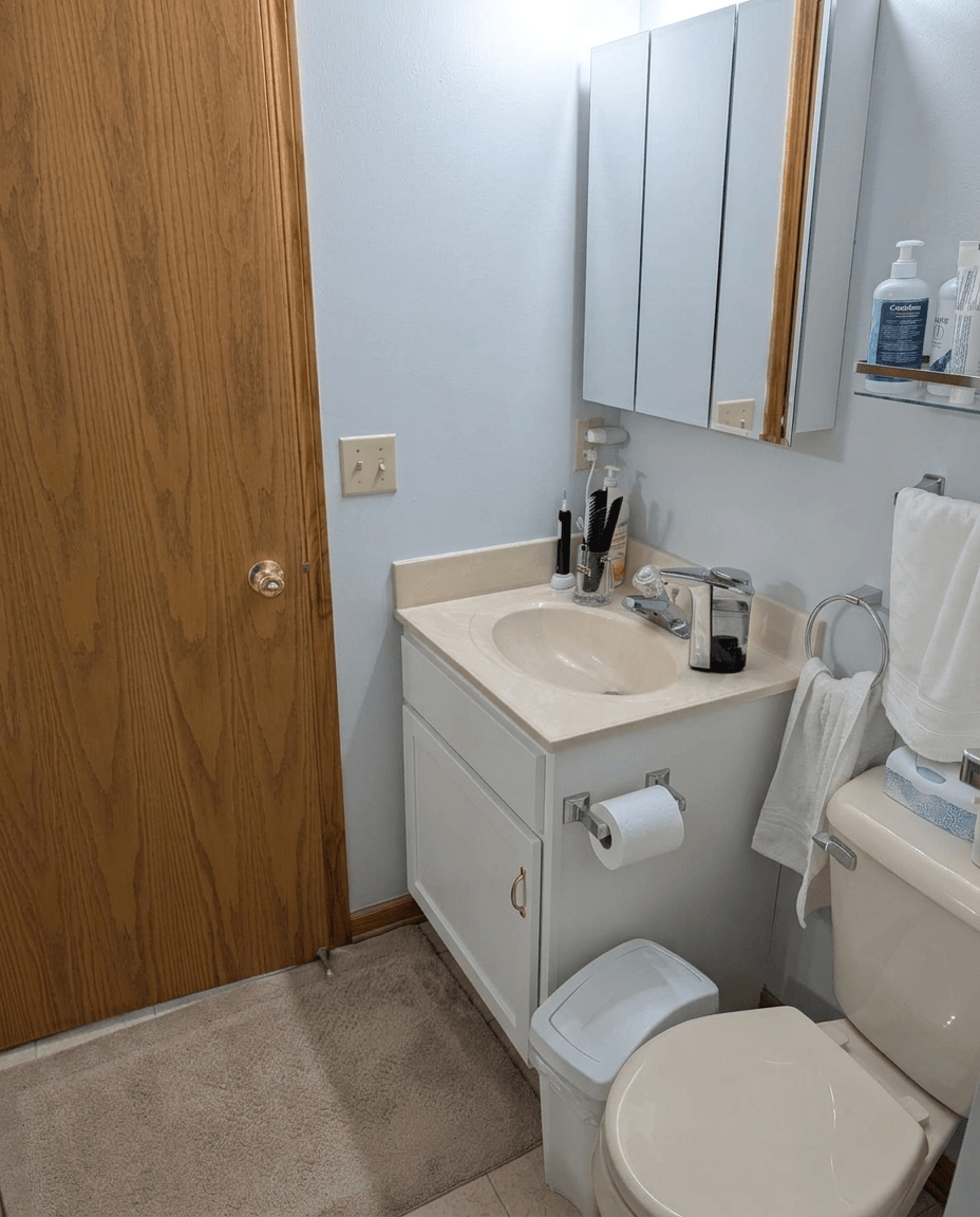 Bathroom interior in no_style style — photo by GenRoom AI