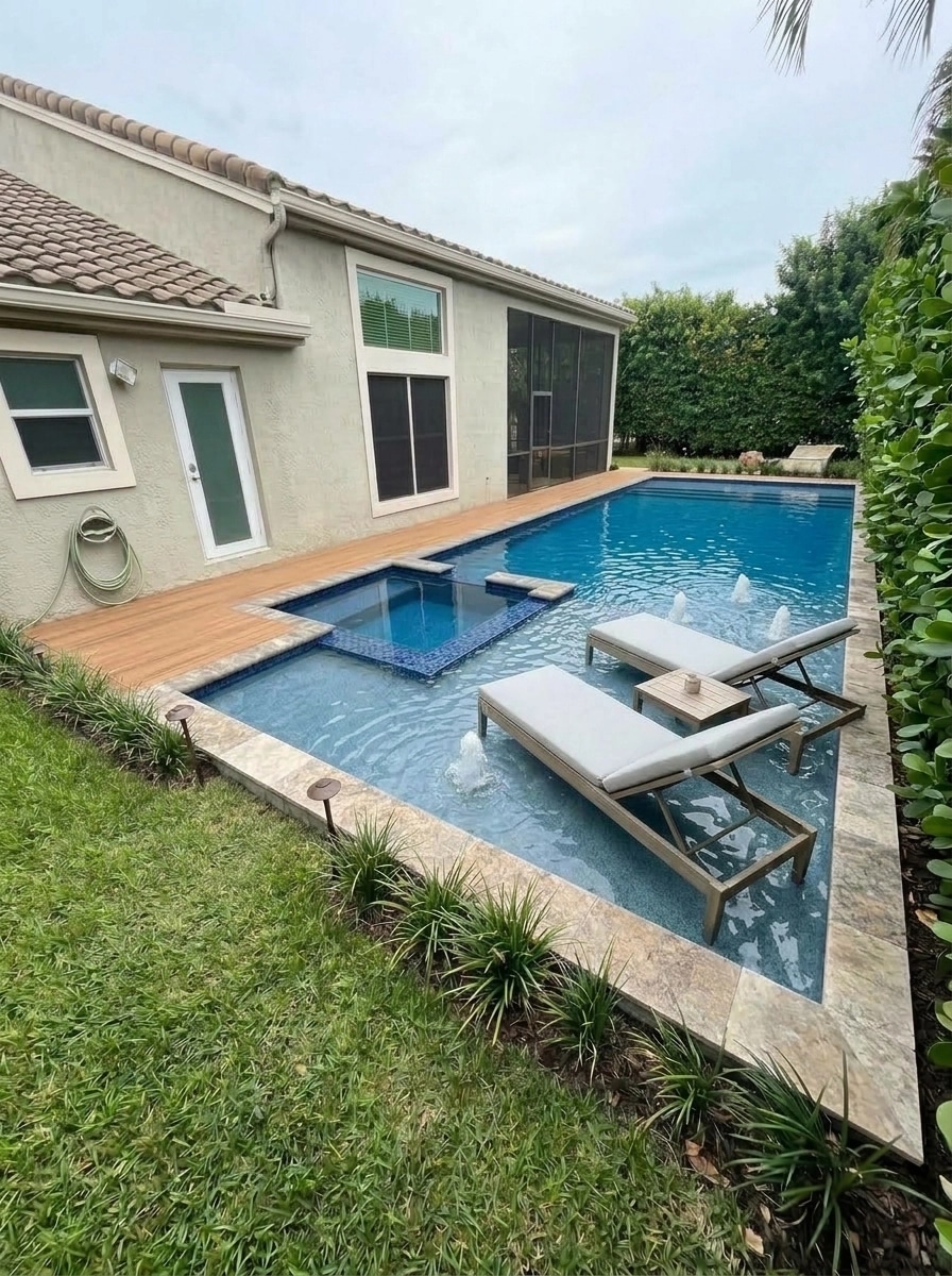 Yard design in no_style style — photo by GenRoom AI