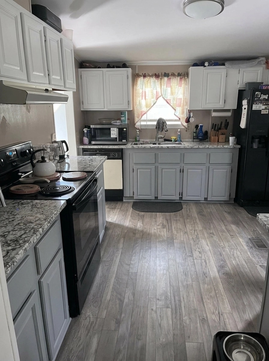 Kitchen interior in no_style style — photo by GenRoom AI