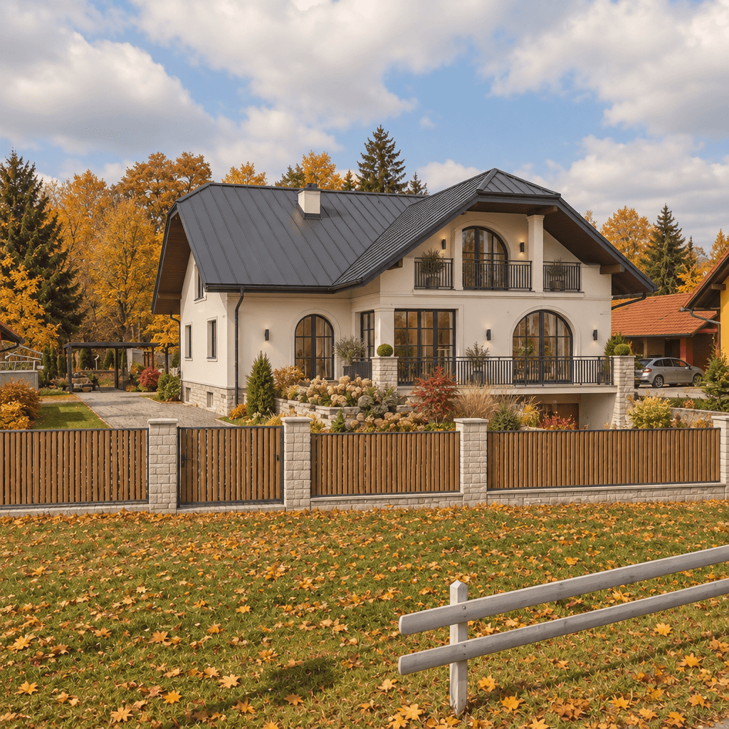 Design de façade en style Classic Facade — Façade par GenRoom AI