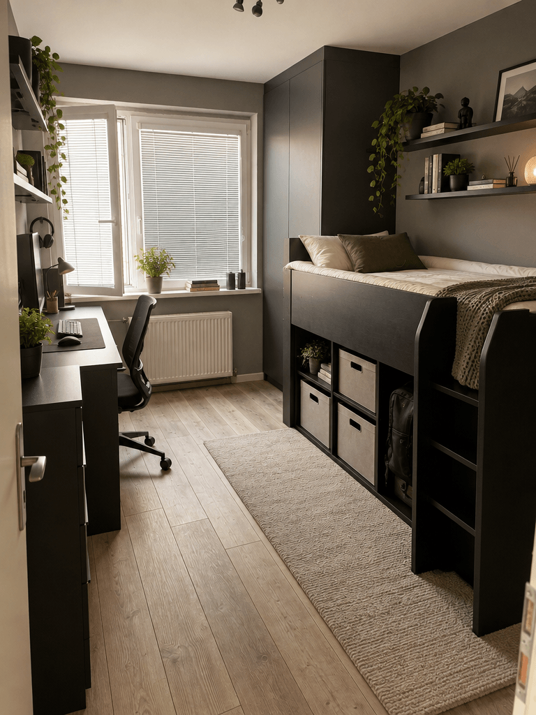Minimalism Kids Room design — interior photo by GenRoom AI