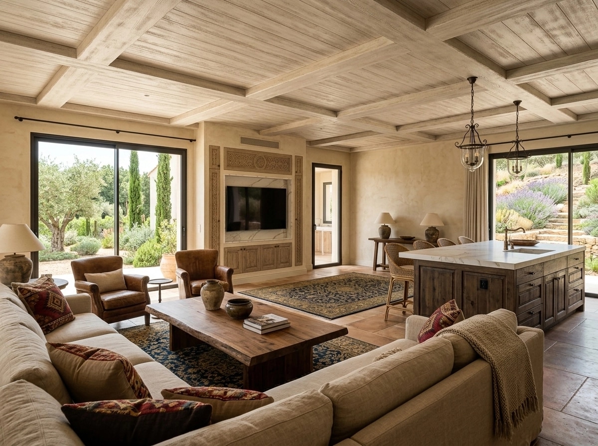 Interior design in Mediterranean style — Living Room by GenRoom AI