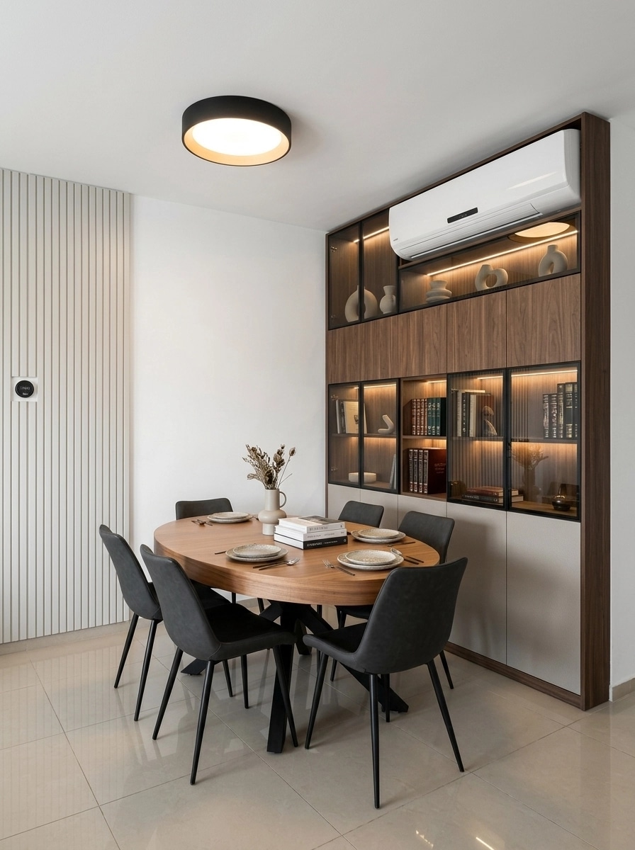 Interior design in Contemporary style — dining_room by GenRoom AI