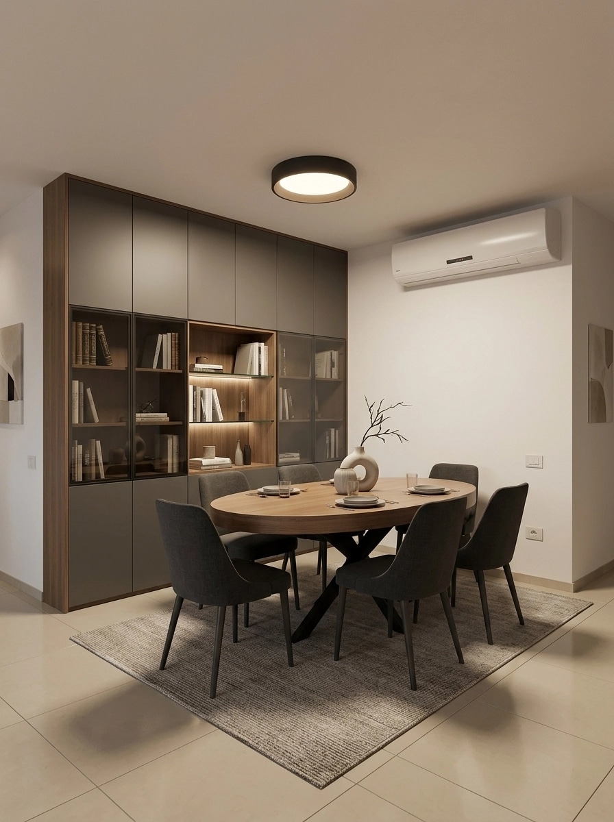 Interior design in Minimalism style — dining_room by GenRoom AI