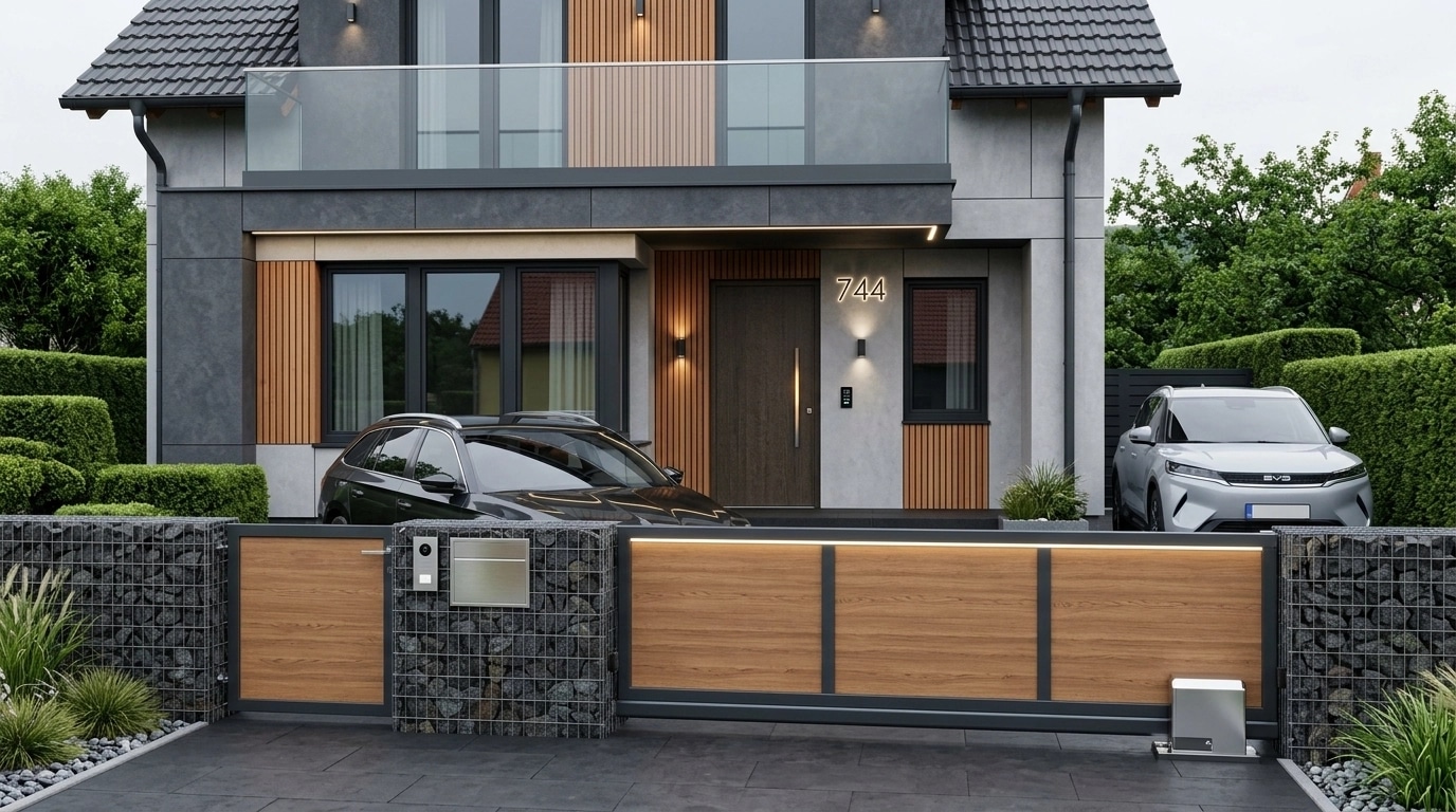 Contemporary Facade Facade design — facade photo by GenRoom AI