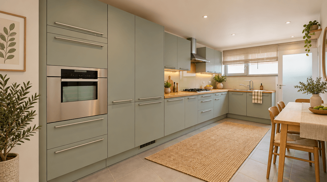 Interior design in Scandinavian style — Kitchen by GenRoom AI